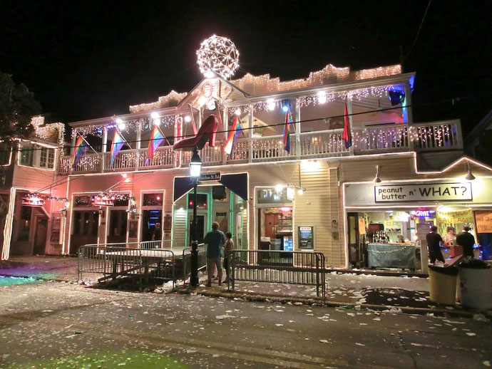 Nytårsaften i Key West på Duval Street