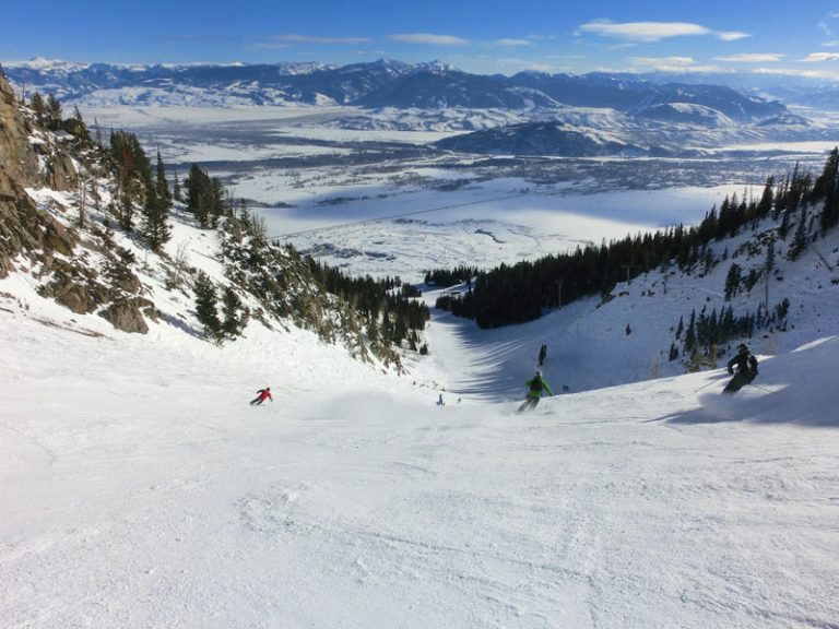 Skiløb ved Jackson Hole Mountain Resort