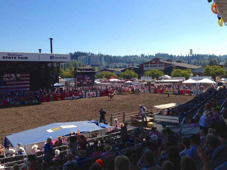 Washington State Fair og rodeo Roadtrips i USA & Canada