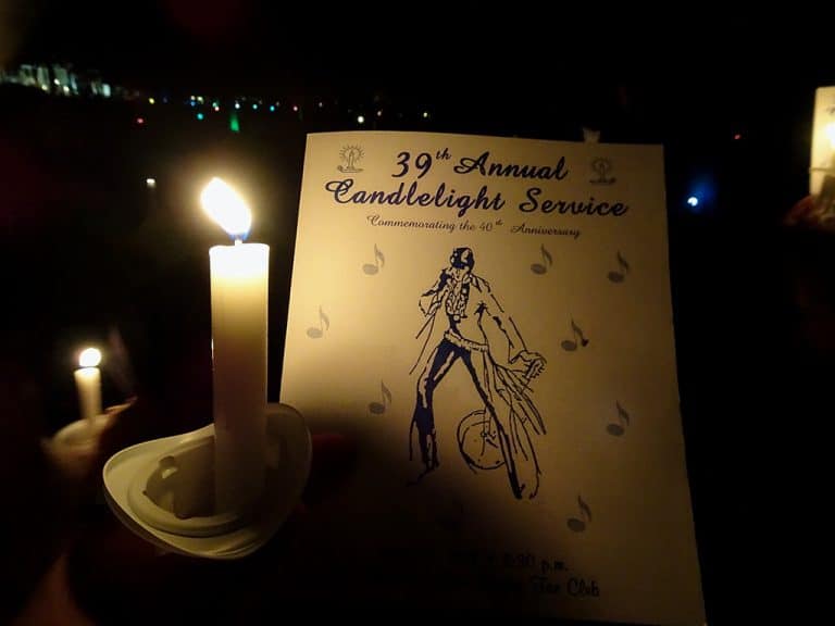 Elvis Week – Candlelight Vigil