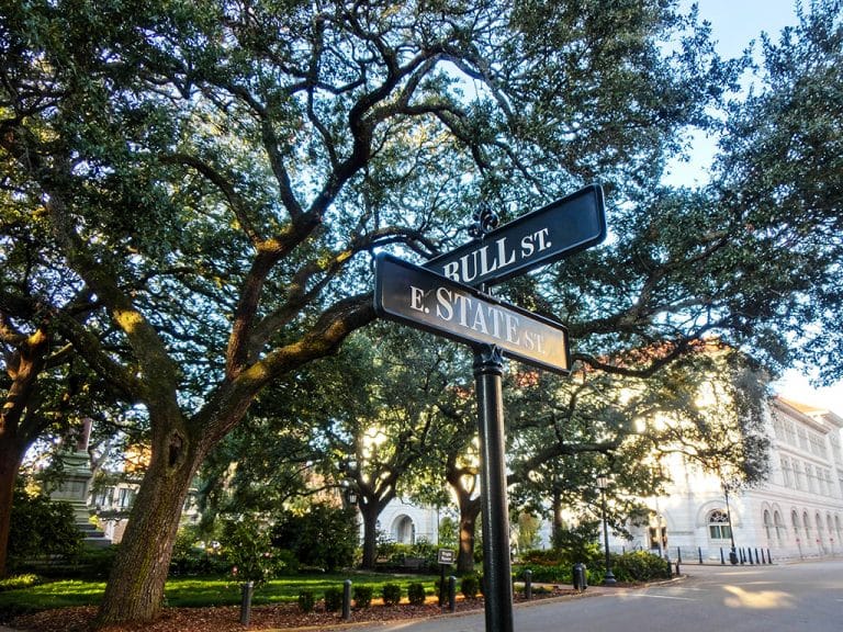 Walking tour i Savannah