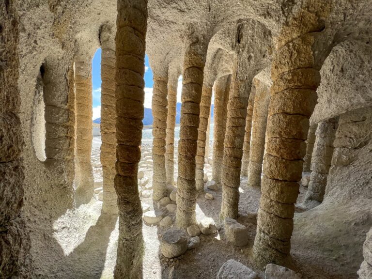 Crowley Lake Stone Columns